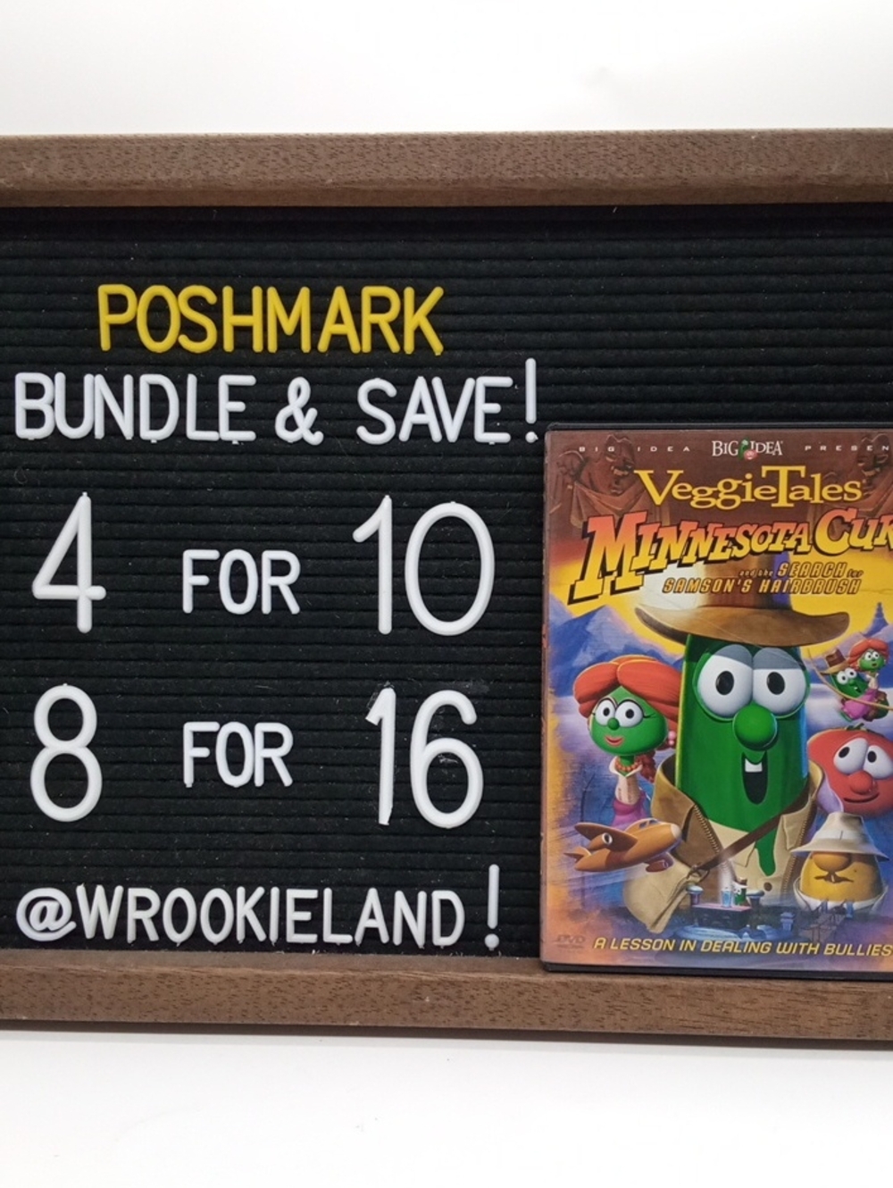 VeggieTales Minnesota Cure DVD#J45